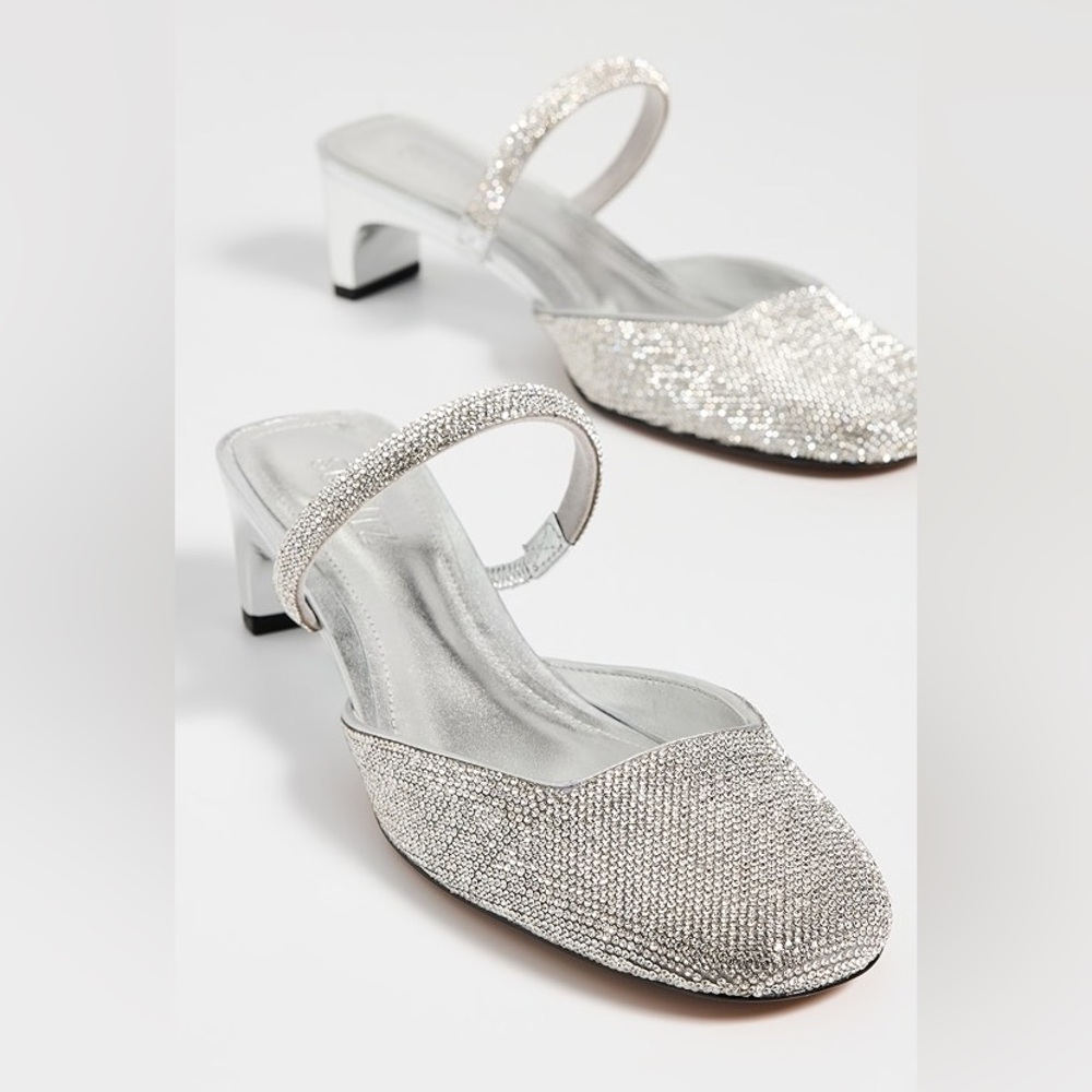 SCHUTZ Bertie Glam Silver